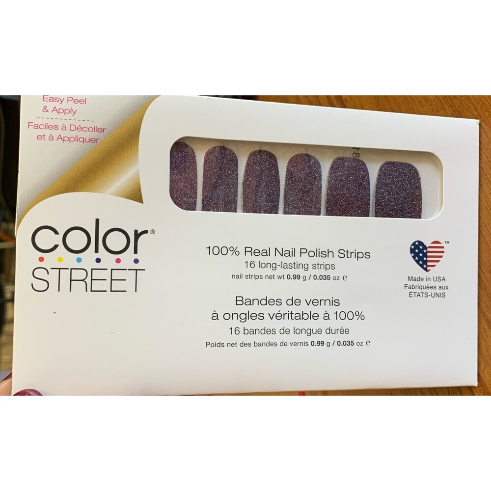 Color Street 100% Nail Polish Strips "NIGHT TERROR” FMG168